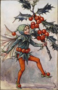 Holly flower fairies
